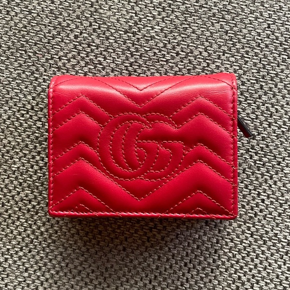 Authentic Gucci GG 2.0 Matelassé Leather Card Case!! - Picture 4 of 7